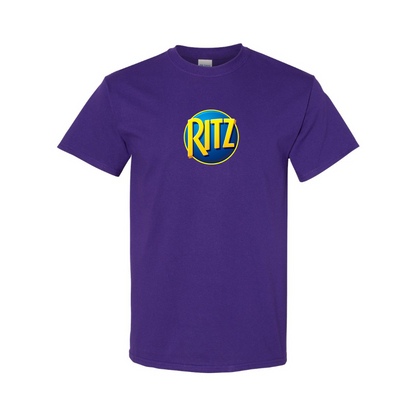 Men's Ritz Crackers Logo Cotton T-Shirt