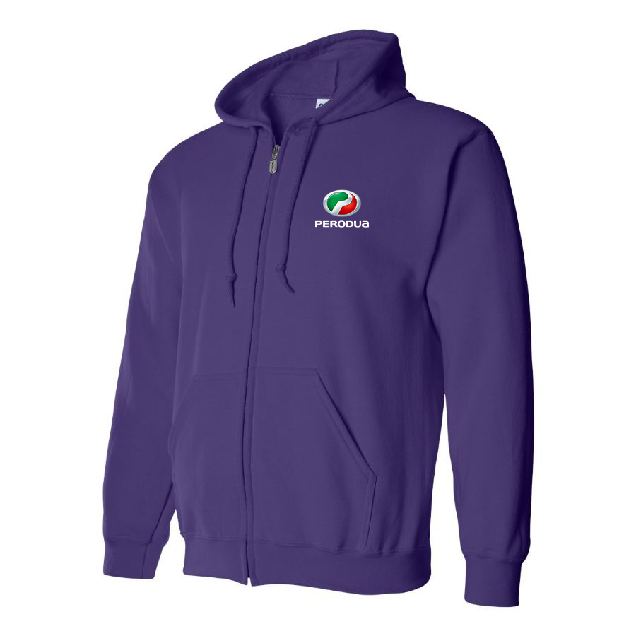 Men's Perodua Logo Zipper Hoodie