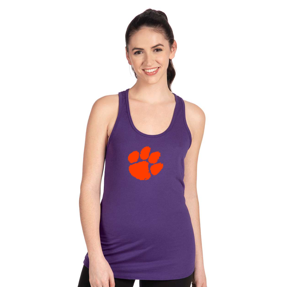 Women's  Clemson Tigers Next Level Ideal Racerback Tank