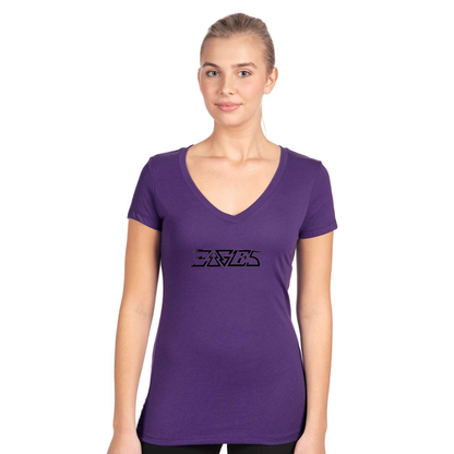 Women's Eagles Next Level V-Neck T-Shirt