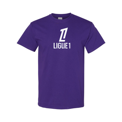 Men's Ligue 1 Logo Cotton T-Shirt