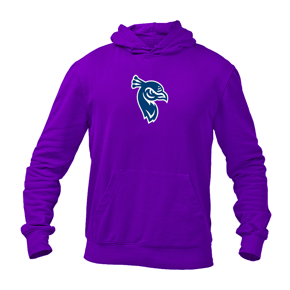 Men's Saint Peters Peacocks Logo Gildan  Heavy Blend Hooded Sweatshirt