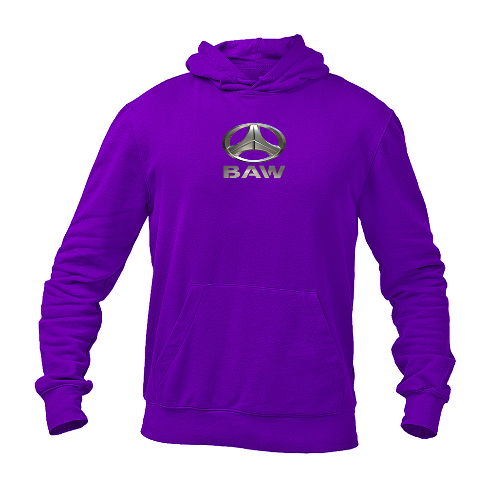 Men's Beijing Automobile Works Logo Pullover Hoodie