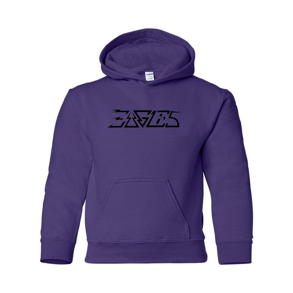 Youth Eagles Gildan Heavy Blend  Hooded Sweatshirt