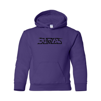 Youth Eagles Gildan Heavy Blend  Hooded Sweatshirt