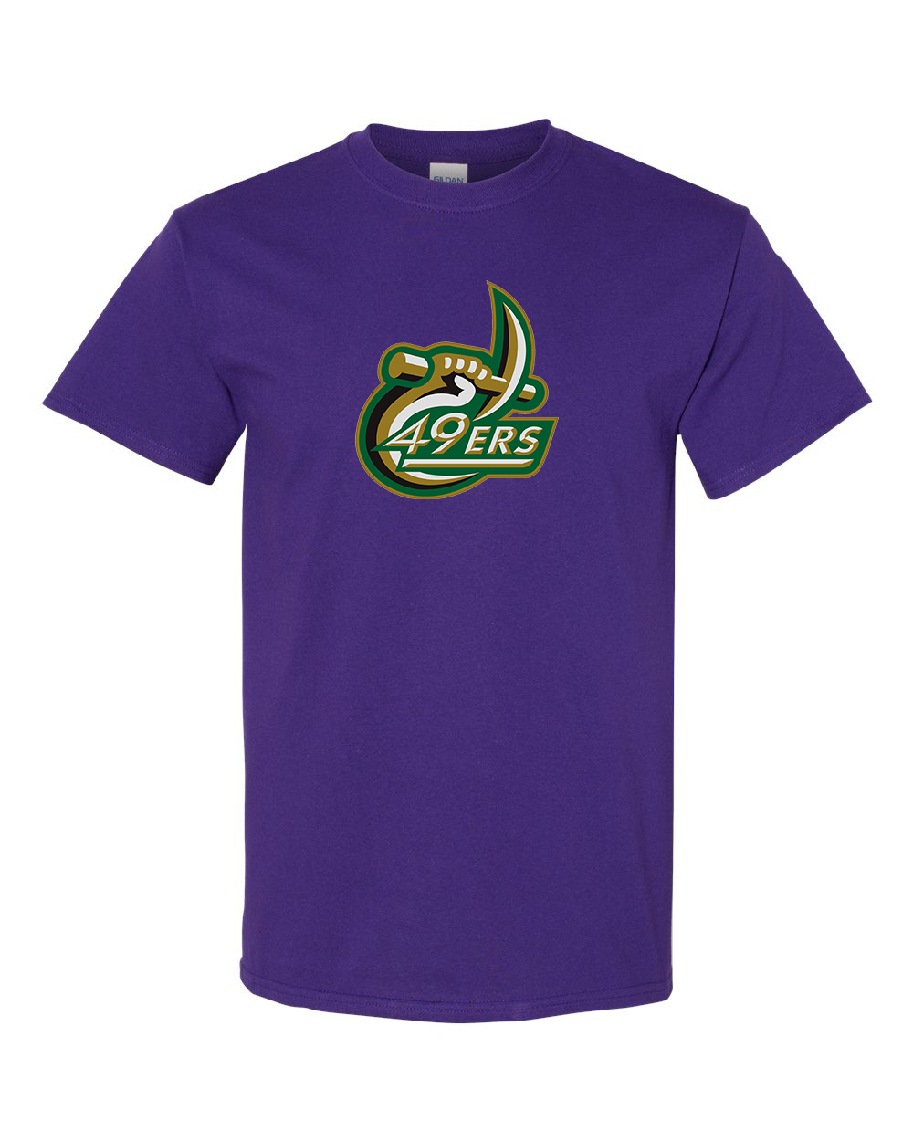 Men's Charlotte 49ers Gildan Heavy Cotton T-Shirt