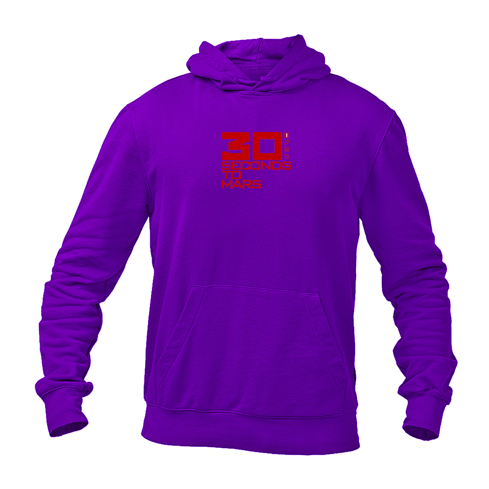 Men's 30 Seconds To Mars Logo Pullover Hoodie