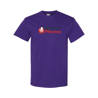 Men's MarketPhones.com Logo Cotton T-Shirt