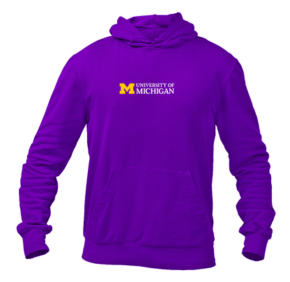Men's University of Michigan Logo Pullover Hoodie