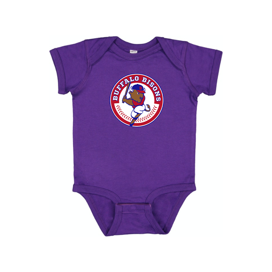 Buffalo Bisons Logo Baby Onesie Romper