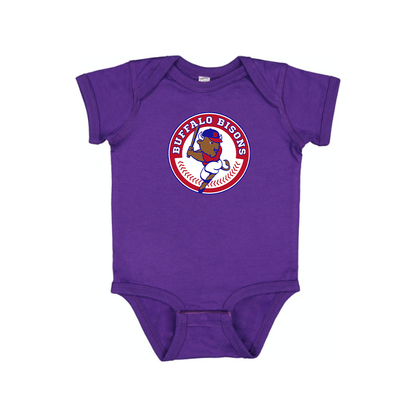 Buffalo Bisons Logo Baby Onesie Romper