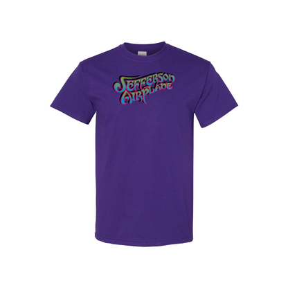 Men's Jefferson Airplane Logo Cotton T-Shirt