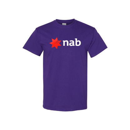 Men's NAB (National Australia Bank) Logo Cotton T-Shirt