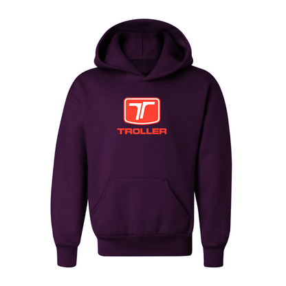 Youth Troller Logo Pullover Hoodie