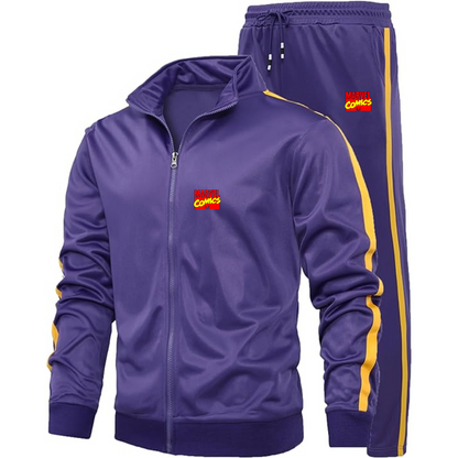 Men's Marvel Comics Logo Dri-Fit TrackSuit