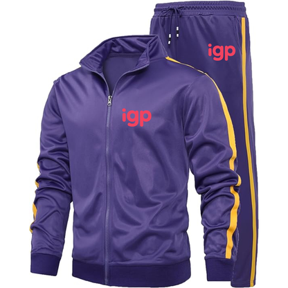 Men's Indian Gifts Portal Logo Dri-Fit TrackSuit