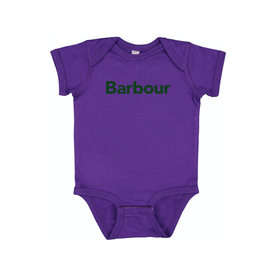 Barbour Logo Baby Onesie Romper