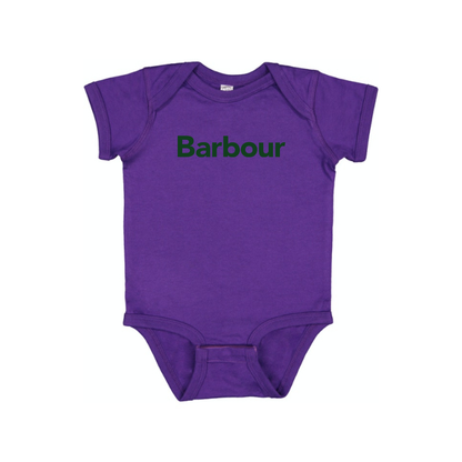 Barbour Logo Baby Onesie Romper