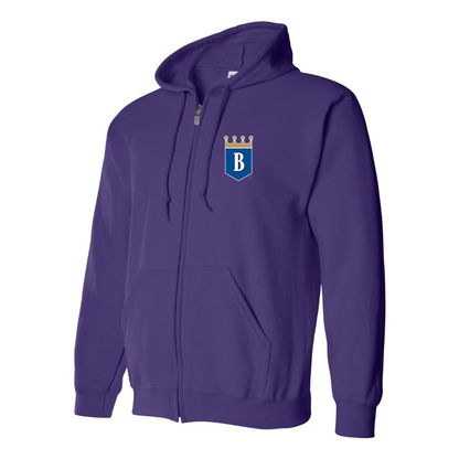 Men's Burlington Royal  Logo Zipper Hoodie