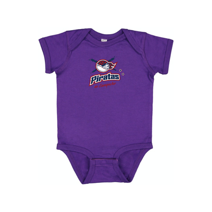 Campeche Piratas  Logo Baby Onesie Romper