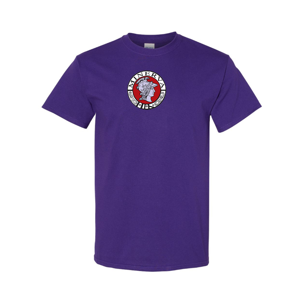 Men's Minerva Automobile Logo Cotton T-Shirt