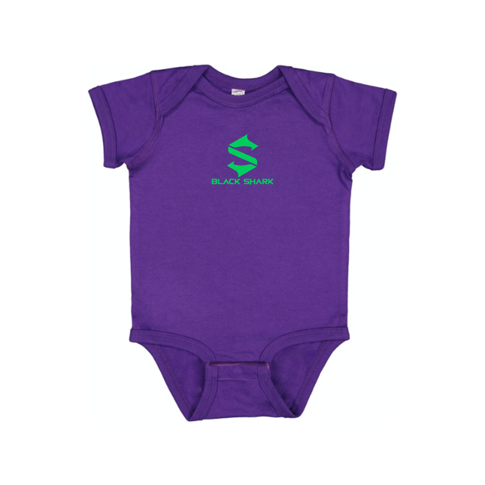 Black Shark Logo Baby Romper Onesie