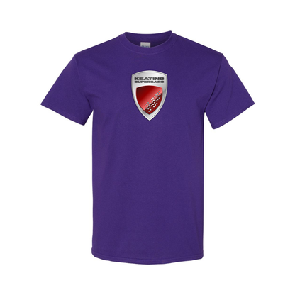 Men's Keating-Supercars Logo Cotton T-Shirt