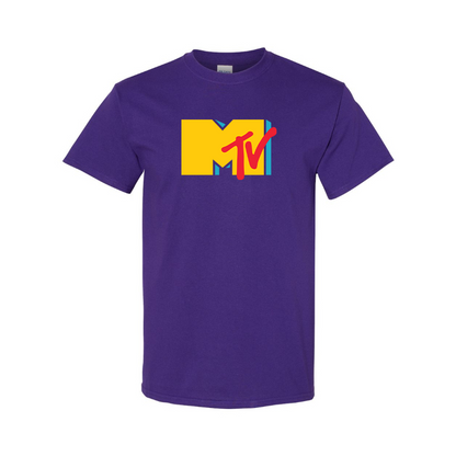 Men's MTV Logo Cotton T-Shirt