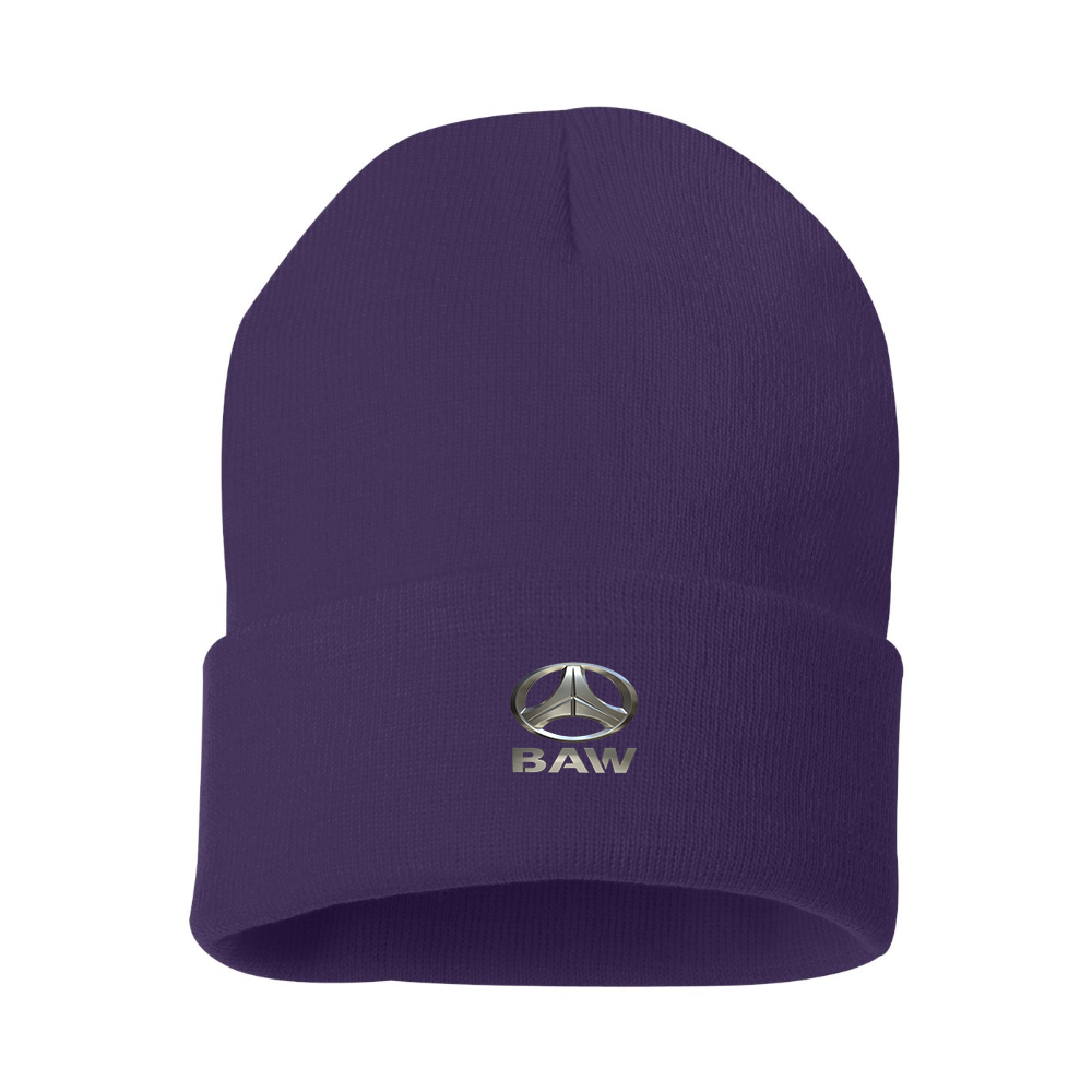 Beijing Automobile Works Logo Beanie Hat