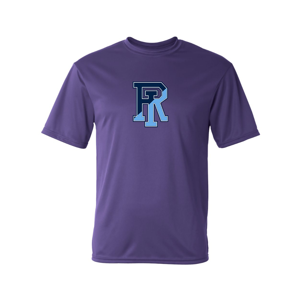 Men's Rhode Island Rams Logo Polyester T-Shirt