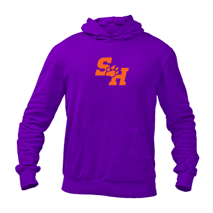 Men's Sam Houston State Bearkats Logo Gildan  Heavy Blend Hooded Sweatshirt