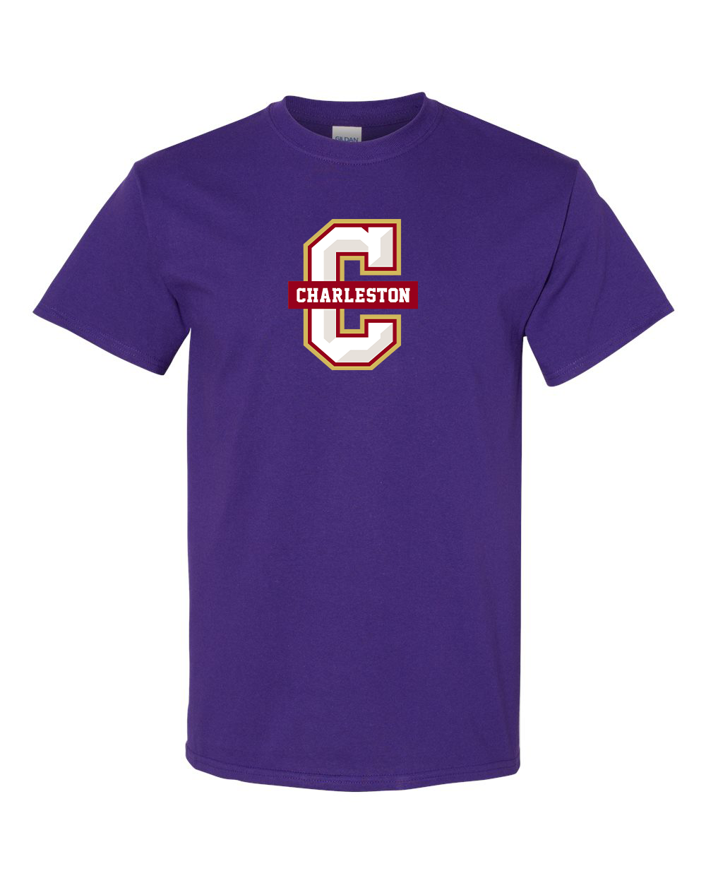 Men's  Charleston Cougars Gildan Heavy Cotton T-Shirt