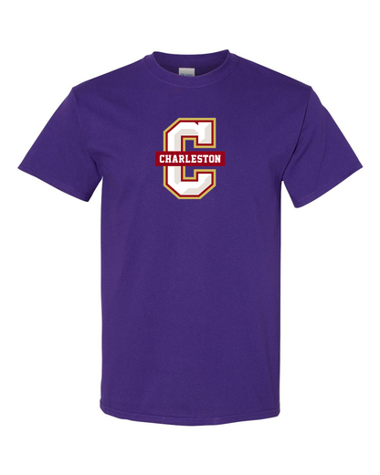 Men's  Charleston Cougars Gildan Heavy Cotton T-Shirt