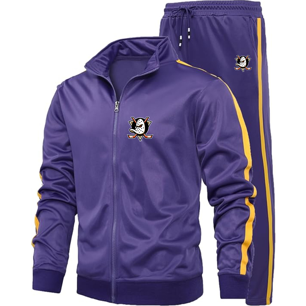 Men's Anaheim Ducks Logo Dri-Fit TrackSuit