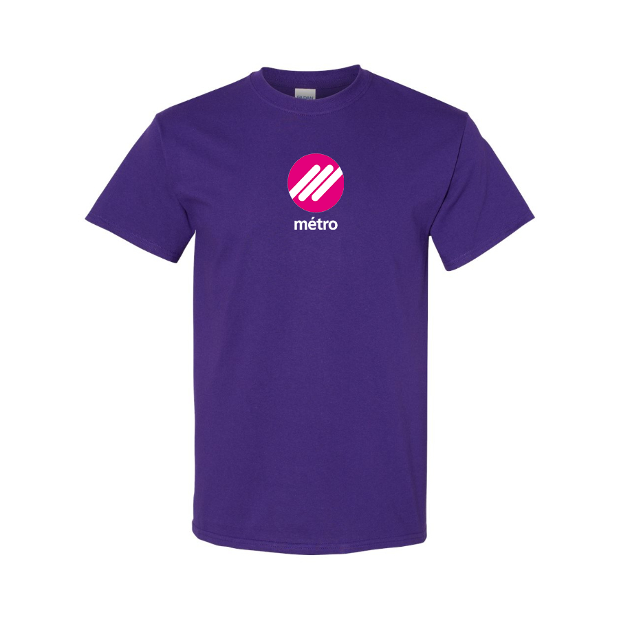 Men's Lausanne Métro Logo  Cotton T-Shirt