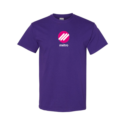 Men's Lausanne Métro Logo  Cotton T-Shirt