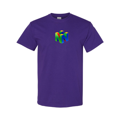 Men's   Nintendo N64  Logo Cotton T-Shirt