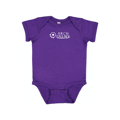 Arch Enemy Logo Baby Romper Onesie