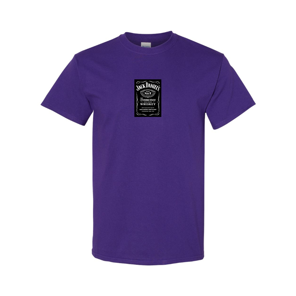 Men's Jack Daniels Logo Cotton T-Shirt