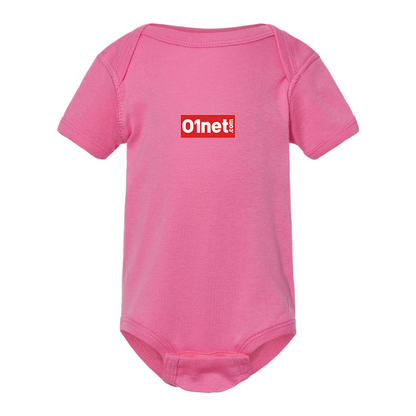 01net Logo  Rabbit Skins Infant Baby Rib Bodysuit