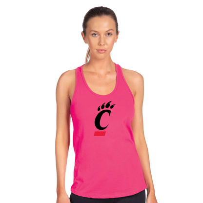 Women's  Cincinnati Bearcats  Next Level Ideal Racerback Tank