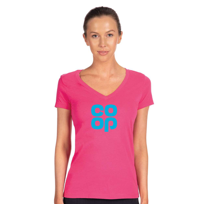 Women's CoOp Next Level V-Neck T-Shirt