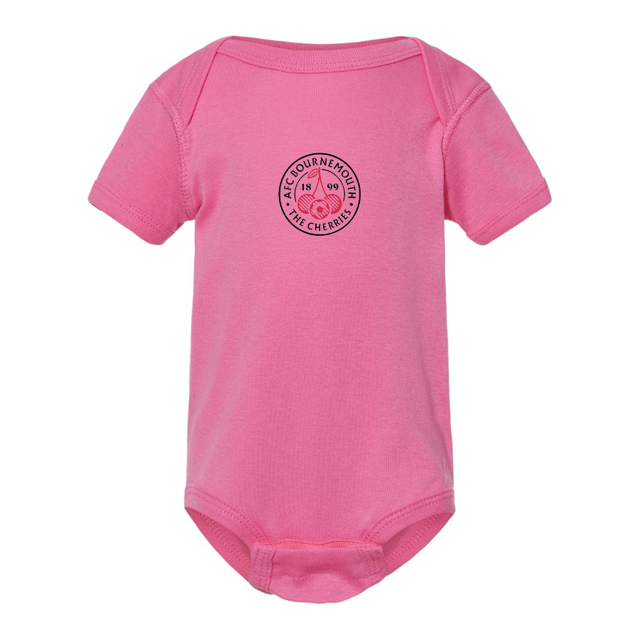 AFC Bournemouth Soccer Logo Rabbit Skins Infant Baby Rib Bodysuit