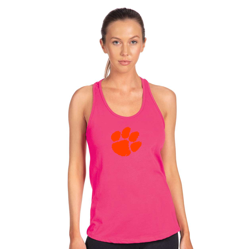 Women's  Clemson Tigers Next Level Ideal Racerback Tank