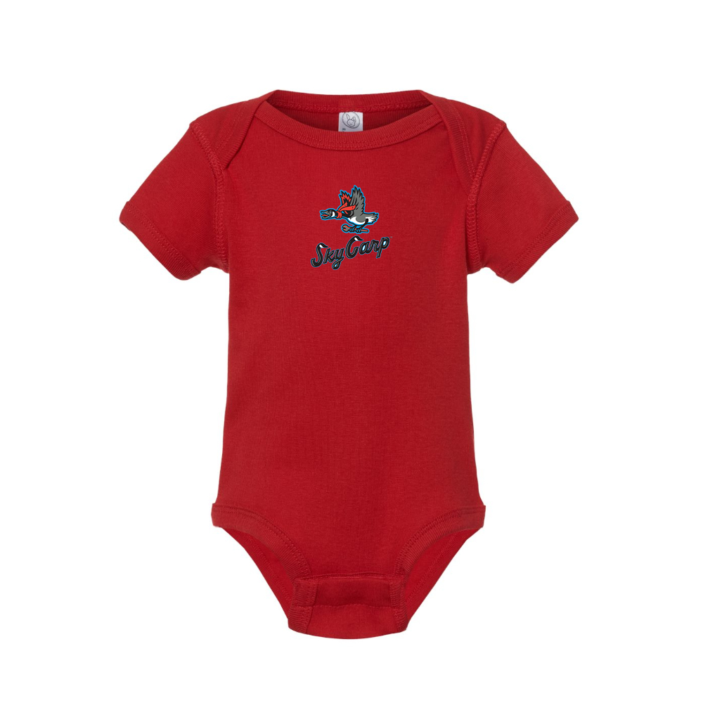 Beloit Sky Carp Logo Baby Romper Onesie