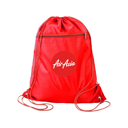 Air Asia Logo Q-Tees - Polyester Cinchpack