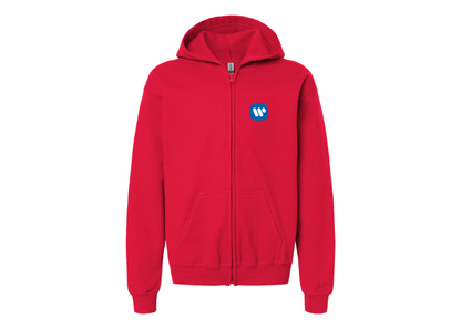 Gildan Heavy Blend Youth WMG Full Zip Hooded Sweatshirt