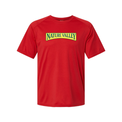 Men's Nature Valley Logo Polyester T-Shirt