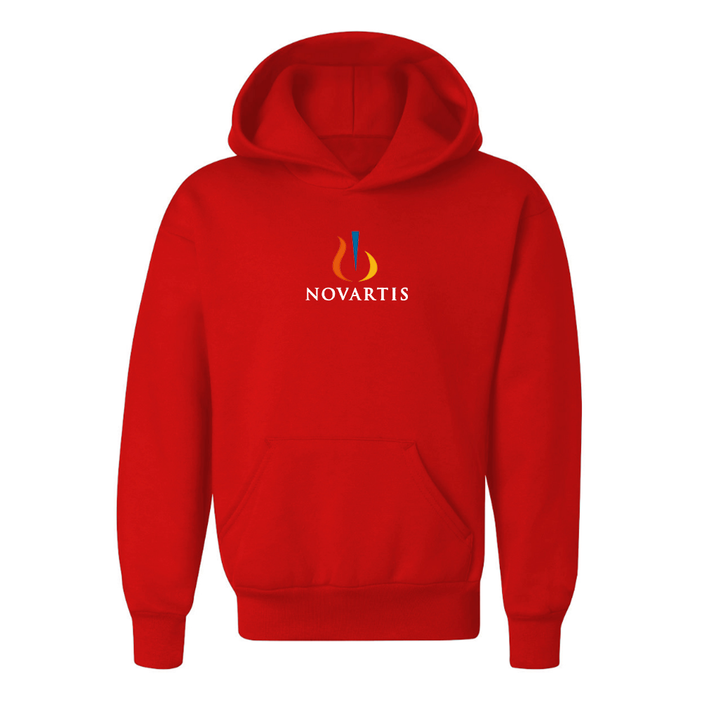 Youth Novartis Logo  Pullover Hoodie