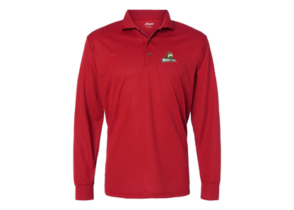 Men's Wright State Raiders Paragon Prescott Long Sleeve Polo